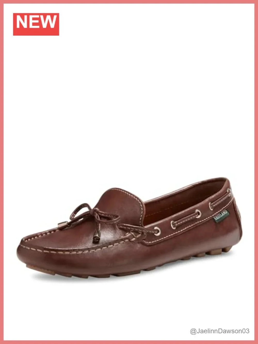 Women's Leather Loafers Slip-Ons Comfortable Pull-On Casual Walking Shoes